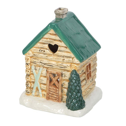 Cabin Ski Chalet Oil Burner | Oil Burner | Inspired Creative Gifts