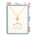 Cactus Necklace on Greeting Card | Inspired Creative Gifts | UK Supplier