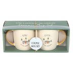 Camping King and Queen Couples Mug Set | Inspired Creative Gifts | UK Supplier
