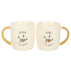 Camping King and Queen Couples Mug Set | Inspired Creative Gifts | UK Supplier