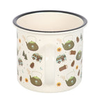 Camping Print Enamel Mug | Inspired Creative Gifts | UK Supplier