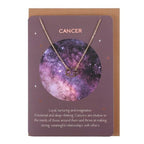 Cancer Zodiac Necklace Card | Inspired Creative Gifts | UK Supplier
