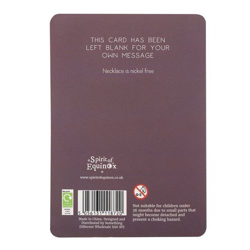 Cancer Zodiac Necklace Card | Inspired Creative Gifts | UK Supplier