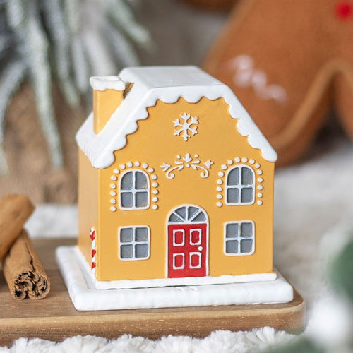 Candy Cane Gingerbread House Incense Cone Holder | Incense Holders | Inspired Creative Gifts