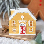 Candy Cane Gingerbread House Oil Burner and Wax Warmer | Inspired Creative Gifts | UK Supplier