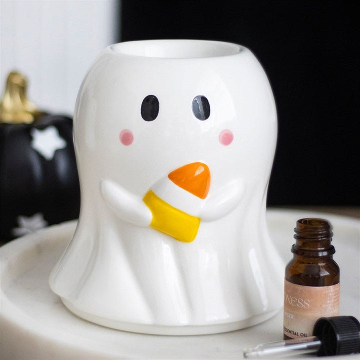 Candy Corn Ghost Oil Burner and Wax Warmer | Inspired Creative Gifts | UK Supplier