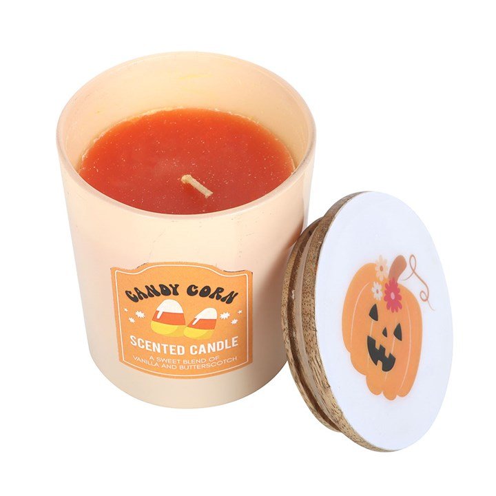Candy Corn Vanilla and Butterscotch Candle | Inspired Creative Gifts | UK Supplier