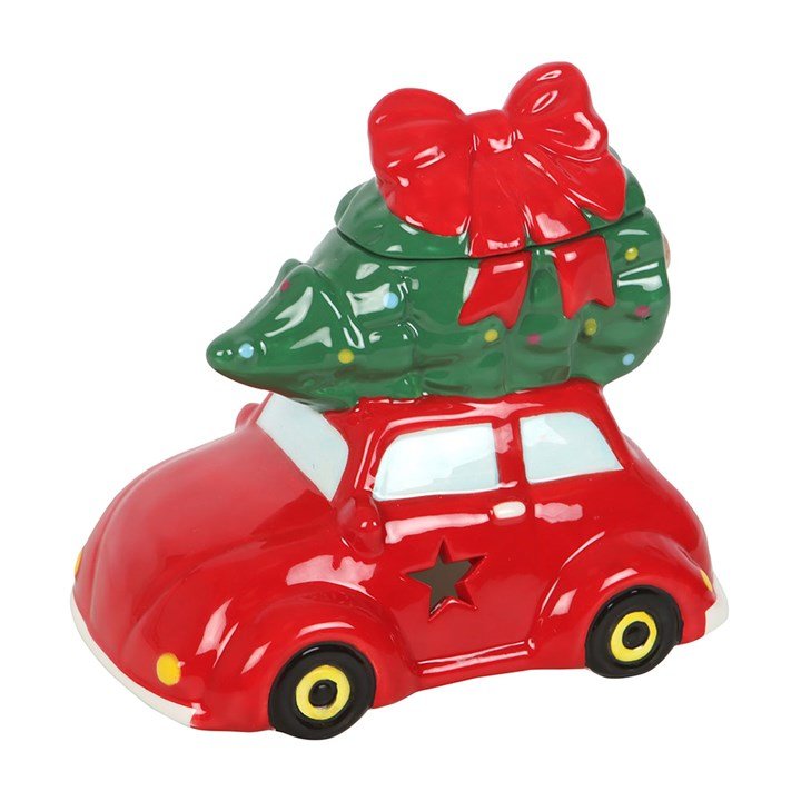 Car with Christmas Tree Oil Burner | Inspired Creative Gifts | UK Supplier