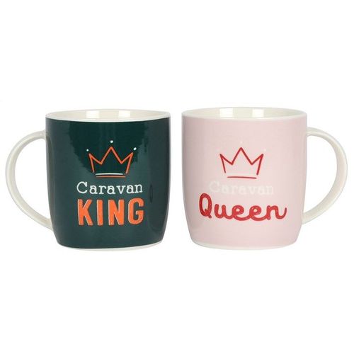 Caravan King and Queen Mug Set | Inspired Creative Gifts | UK Supplier