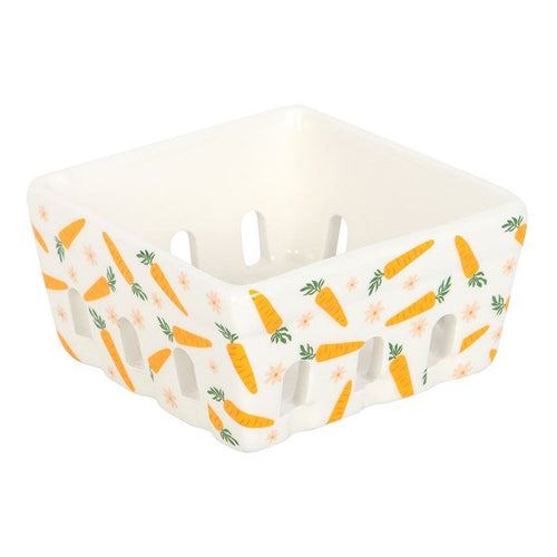 Carrot Patch Ceramic Berry Basket | Tableware | Inspired Creative Gifts