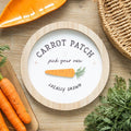 Carrot Patch Round 3D Wall Plaque | Inspired Creative Gifts | UK Supplier