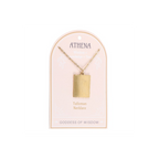 Athena Goddess Talisman Necklace