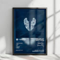 Coldplay "Ghost Stories" Album Cover Poster - with Complete Tracklist