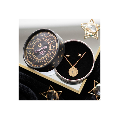Astrology Wheel Earring and Necklace Set | Earrings | Inspired Creative Gifts