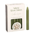 Cedar & Pine Winter Ritual Spell Candles | Inspired Creative Gifts | UK Supplier