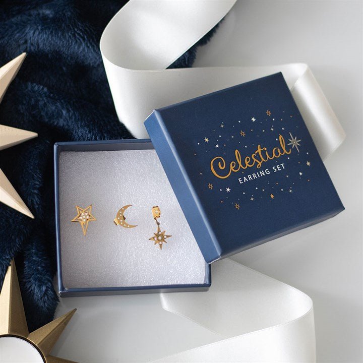 Celestial Earring Set | Inspired Creative Gifts | UK Supplier