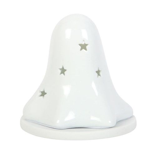 Ceramic Ghost Tealight and Incense Cone Holder | Inspired Creative Gifts | UK Supplier