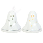 Ceramic Ghost Tealight and Incense Cone Holder | Inspired Creative Gifts | UK Supplier