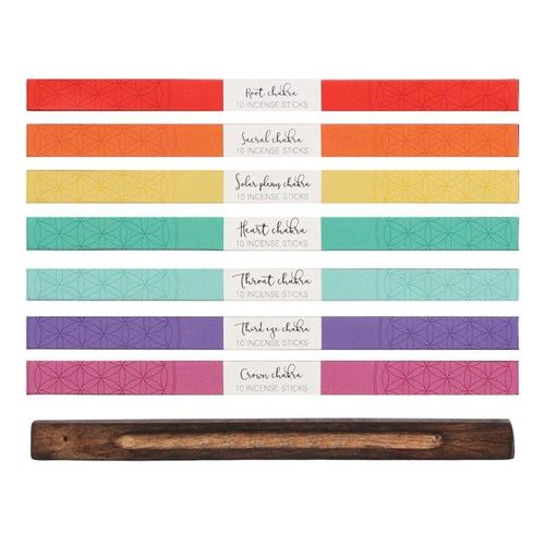 Chakra Incense Balancing Kit | Inspired Creative Gifts | UK Supplier