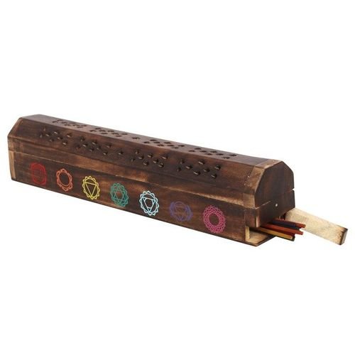 Chakra Wooden Mixed Incense Box Set | Inspired Creative Gifts | UK Supplier