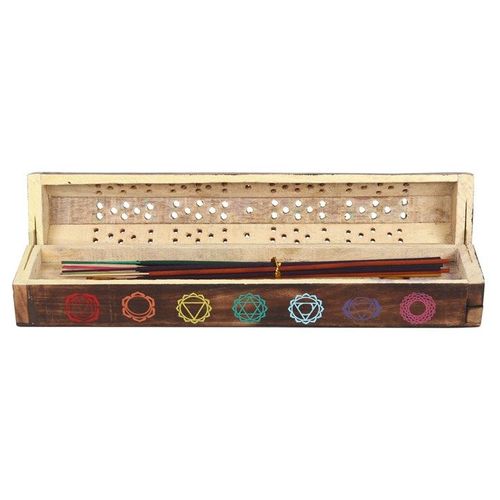 Chakra Wooden Mixed Incense Box Set | Inspired Creative Gifts | UK Supplier