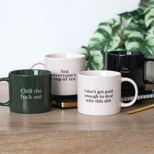 Chill Out Sweary Mug | Inspired Creative Gifts | UK Supplier