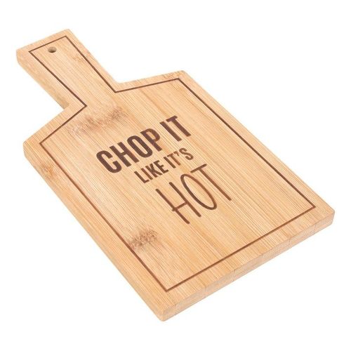 Chop It Like It's Hot Bamboo Serving Board | Inspired Creative Gifts | UK Supplier