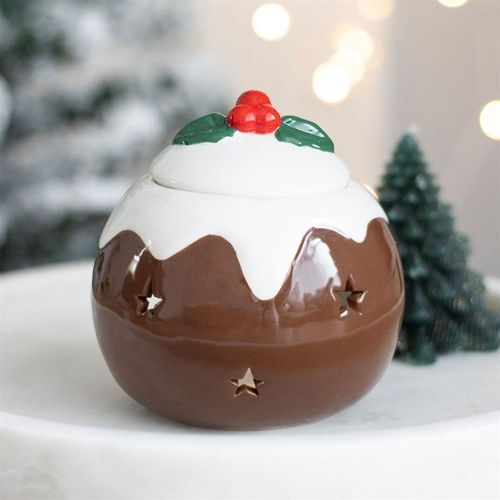 Christmas Pudding Oil Burner | Inspired Creative Gifts | UK Supplier