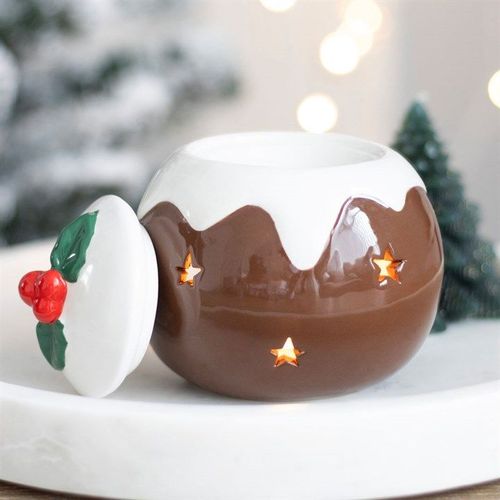 Christmas Pudding Oil Burner | Inspired Creative Gifts | UK Supplier