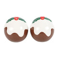 Christmas Pudding Salt and Pepper Shakers | Inspired Creative Gifts | UK Supplier