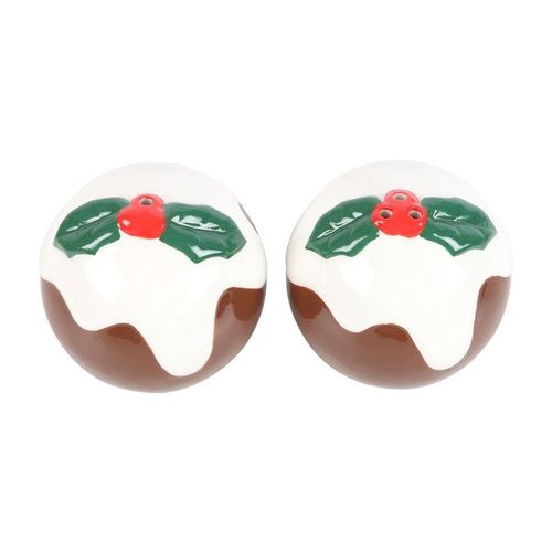 Christmas Pudding Salt and Pepper Shakers | Tableware | Inspired Creative Gifts