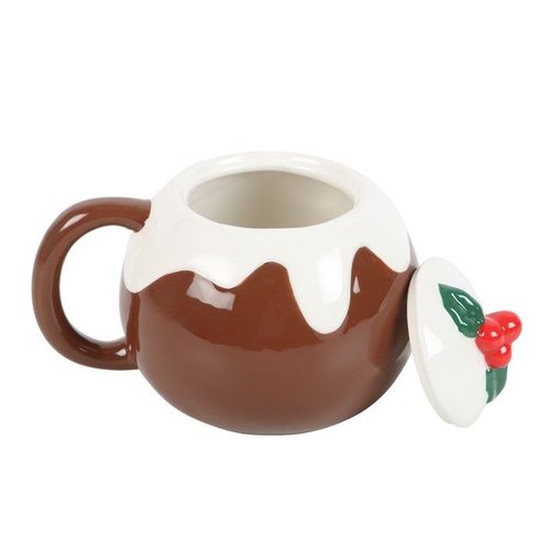 Christmas Pudding Shaped Mug | Inspired Creative Gifts | UK Supplier