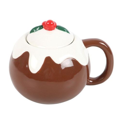 Christmas Pudding Shaped Mug | Inspired Creative Gifts | UK Supplier