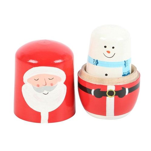 Christmas Russian Nesting Doll Set | Inspired Creative Gifts | UK Supplier