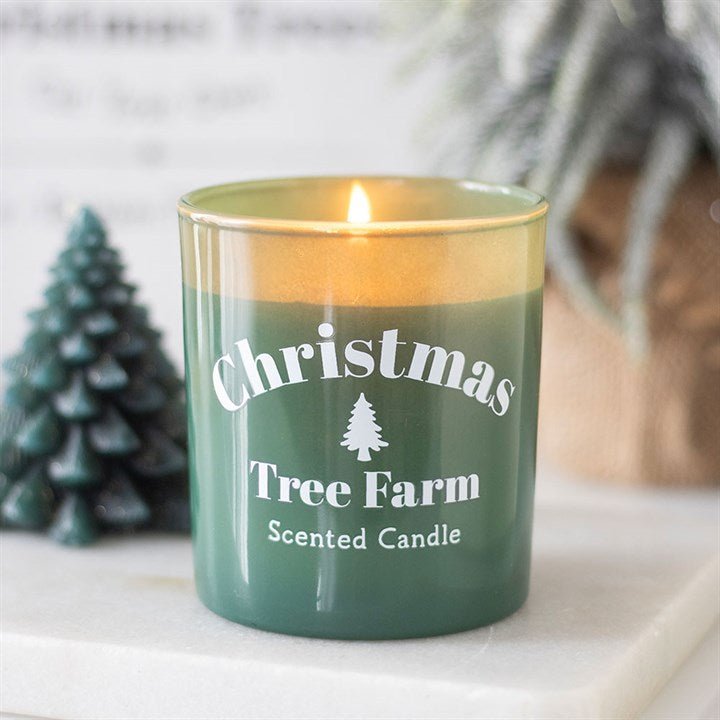 Christmas Tree Farm Scented Candle | Inspired Creative Gifts | UK Supplier