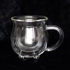 Clear Double Walled Glass Cauldron Mug | Inspired Creative Gifts | UK Supplier