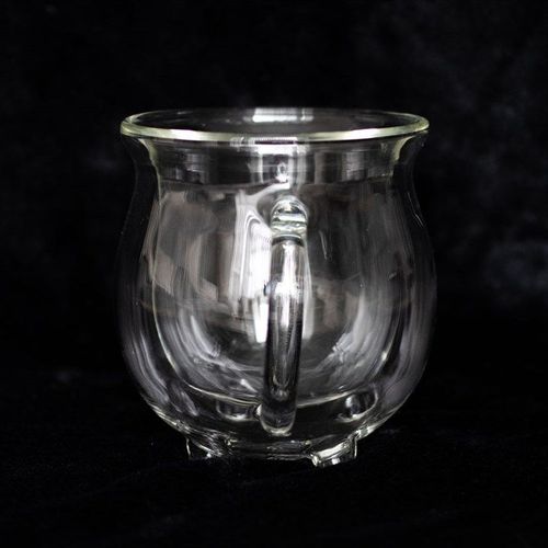 Clear Double Walled Glass Cauldron Mug | Inspired Creative Gifts | UK Supplier