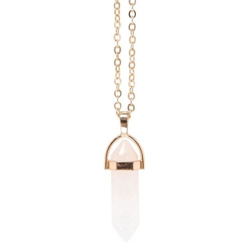 Clear Quartz Crystal Necklace Card | Inspired Creative Gifts | UK Supplier