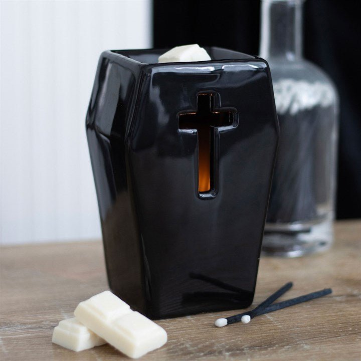 Coffin Oil Burner | Inspired Creative Gifts | UK Supplier