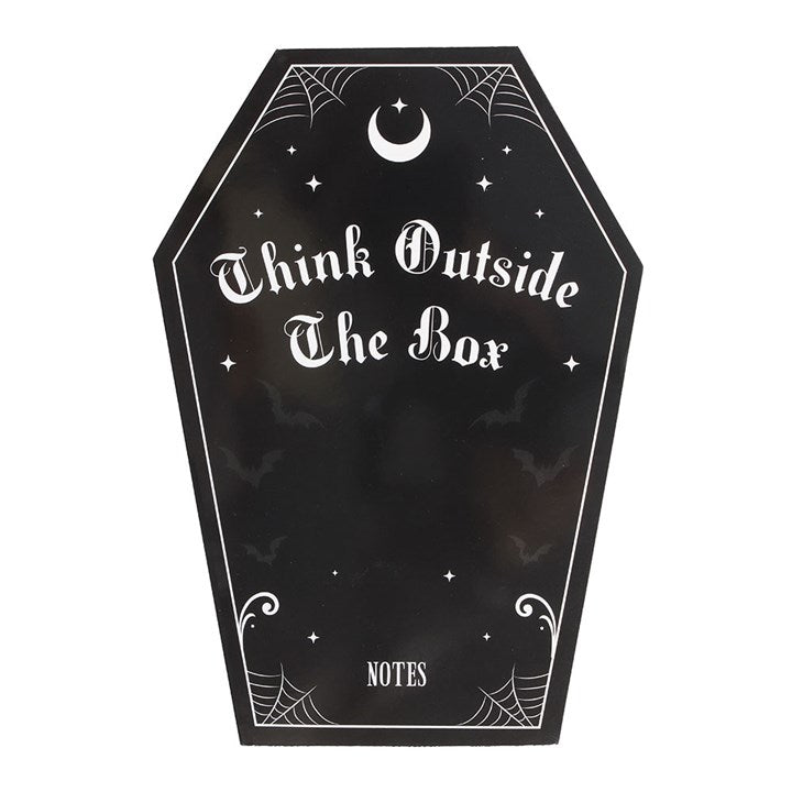 Coffin Shaped Notebook | Inspired Creative Gifts | UK Supplier