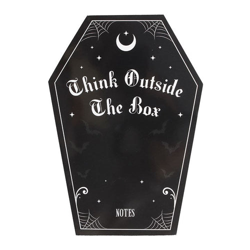 Coffin Shaped Notebook | Inspired Creative Gifts | UK Supplier