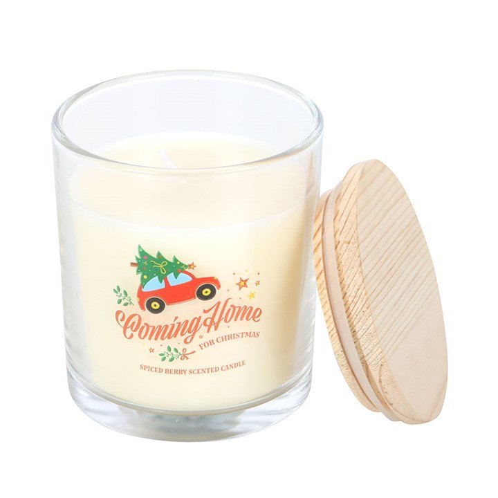 Coming Home for Christmas Spiced Berry Candle | Inspired Creative Gifts | UK Supplier