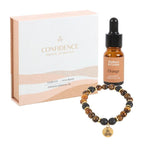 Confidence Tiger's Eye Crystal Essential Oil Bracelet | Inspired Creative Gifts | UK Supplier