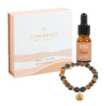 Confidence Tiger's Eye Crystal Essential Oil Bracelet | Inspired Creative Gifts | UK Supplier