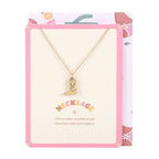 Cowboy Boot Necklace on Greeting Card | Inspired Creative Gifts | UK Supplier