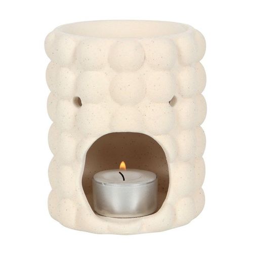 Cream Speckle Bubble Oil Burner | Inspired Creative Gifts | UK Supplier