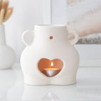 Cream Speckle Bum Oil Burner | Inspired Creative Gifts | UK Supplier