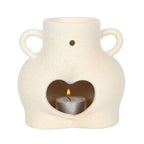 Cream Speckle Bum Oil Burner | Inspired Creative Gifts | UK Supplier