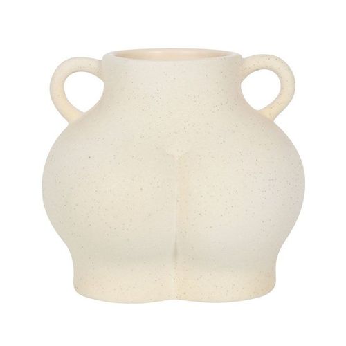 Cream Speckle Bum Plant Pot | Inspired Creative Gifts | UK Supplier