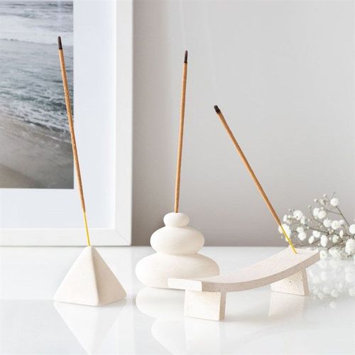 Cream Speckle Incense Ash Catcher | Inspired Creative Gifts | UK Supplier